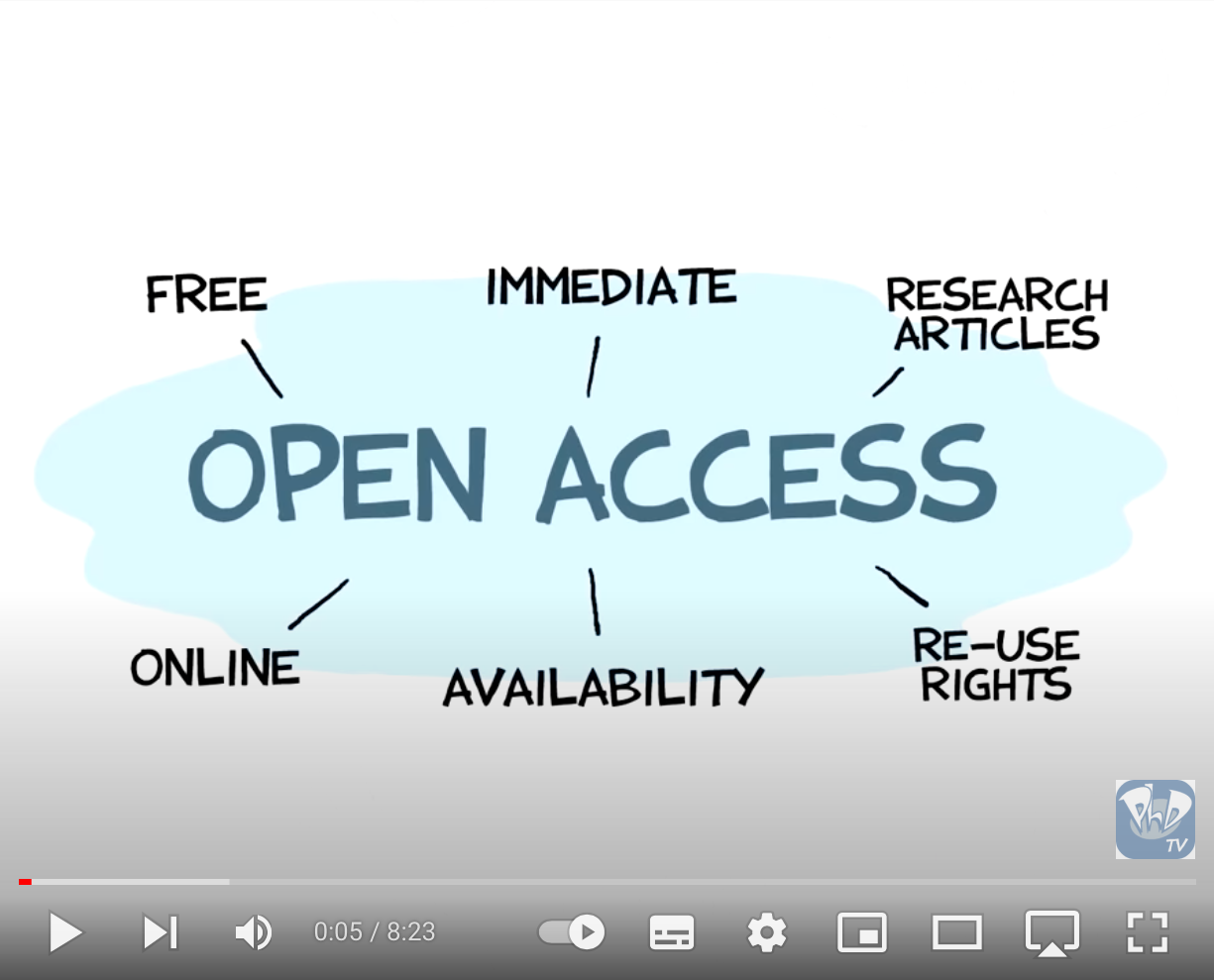 Bild-Link zu Video: Open Access Explained